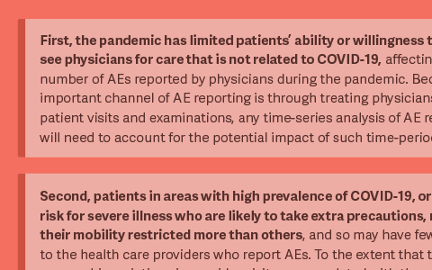 Challenges of Analyzing Health Care Data in the COVID-19 Era